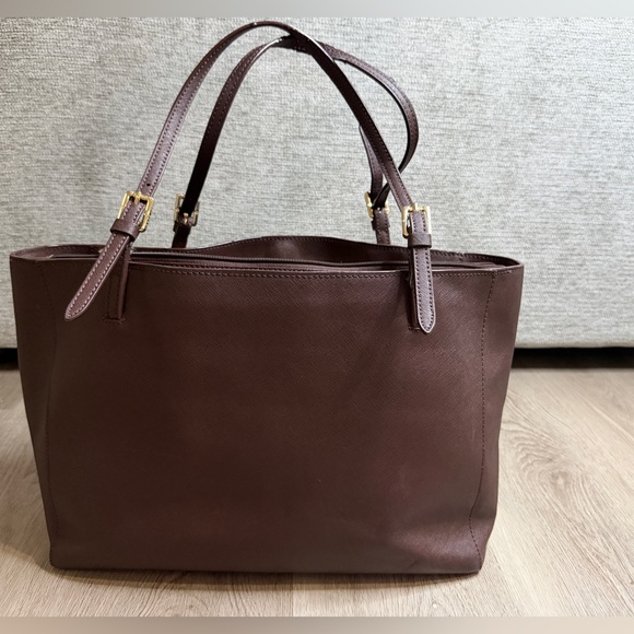 Tory Burch Chocolate Brown Tote - Picture 2 of 12